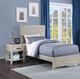 Winners Only® Fresno Gray Oak Twin Panel Bed-2