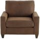 Bassett® Furniture Customizable Benchmade Premier Leather Track Arm Chair and a Half-1