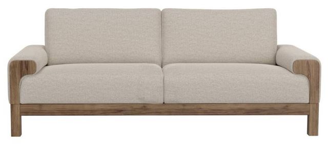 International Furniture Direct Sedona Beige Two Cushion Sofa-1