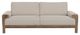 International Furniture Direct Sedona Beige Two Cushion Sofa-1