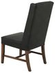 International Furniture Direct Riverwood Black/Brown Dining Side Chair-3