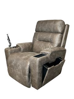 明日までセール Bo concept Lucca Wing Recliner Best® Home Furnishings Customizable JoJo Leather Space Saver