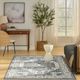Nourison Home™ Quarry Navy Ivory 5'x7' Area Rug-1