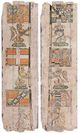 A & B Home 2-Piece Beige/Orange Wall Plaques Set-0
