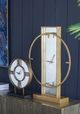 A & B Home Modern Chic Gold Table Clock-5