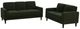 Coaster® Ruth 2-Piece Matcha Upholstered Sofa Set-0
