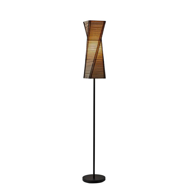 Adesso® Stix Black Floor Lantern-0