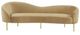 Meridian Furniture Ritz Camel Velvet Sofa-1