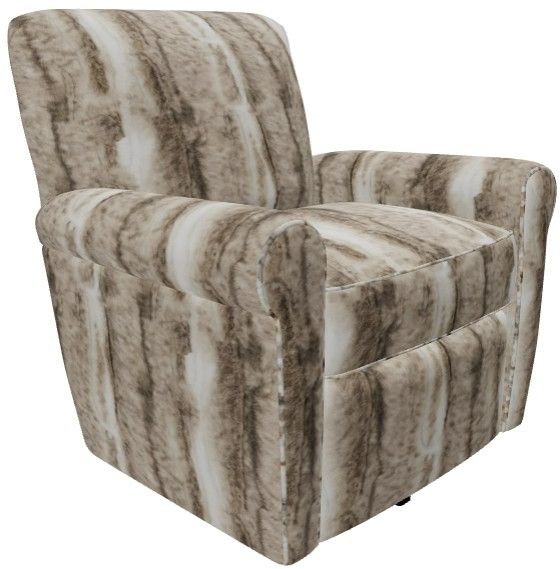 Craftmaster® Customizable Craftmaster Essentials Tight Back Swivel Chair-1