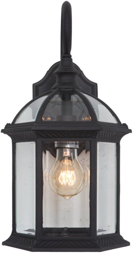 YHD Anita Black Incandescent Exterior Lighting-2