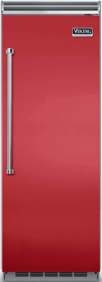 Viking® 5 Series 30 in. 17.8 Cu. Ft. San Marzano Red Column Refrigerator-0