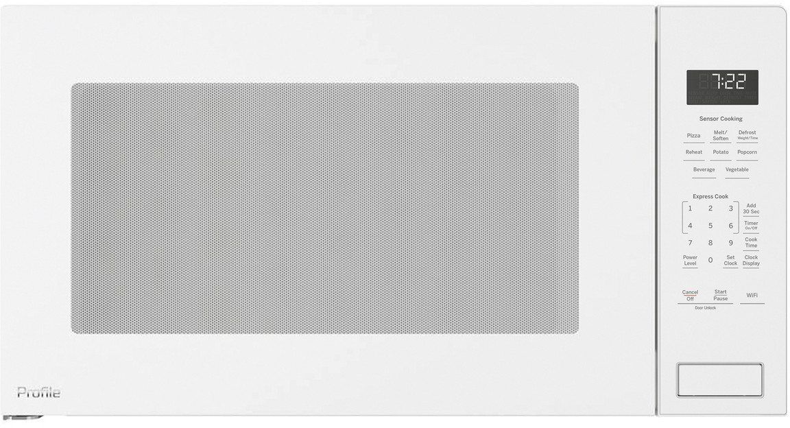 GE Profile™ 2.2 Cu. Ft. White Built In Microwave