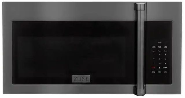 ZLINE 1.5 Cu. Ft. Black Stainless Steel Over The Range Microwave -0