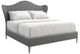 Caracole® Bedtime Beauty Gray Queen Upholstered Panel Bed-0