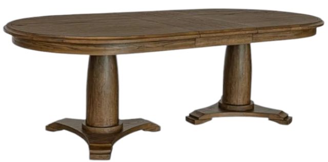 Moe's Home Collection Jamie Vintage Brown Dining Table-0