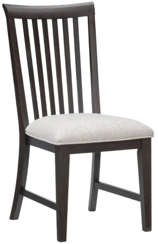 Legacy Classic Caldwell Espresso Slat Back Dining Side Chair-0