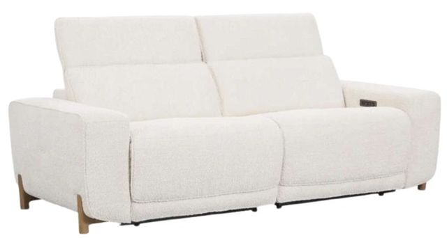 Classic Home Darrow Ivory Power Reclining Sofa-0