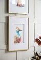A & B Home 2-Piece Blue/Coral/Red Peacock Wall Art Set-4