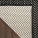 Nourison Home™ Horizon Black 5'x7' Style 2 Area Rug-2