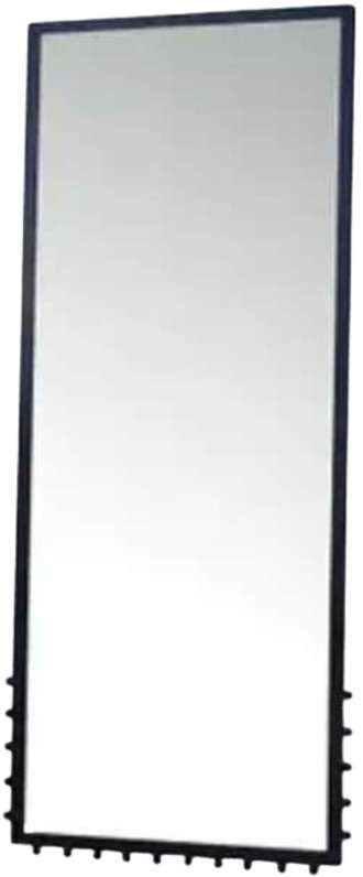 Moe's Home Collection Figaro Black Floor Mirror-1