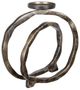 A & B Home Antique Gold Aluminum Candle Holder-0