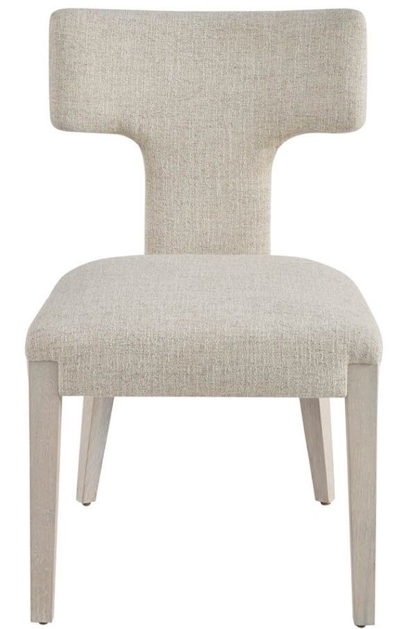 Universal Explore Home™ Avaline Monique Linen/White Oak Raen Side Chair-2