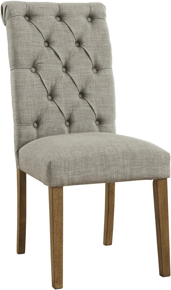Signature Design by Ashley® Harvina Light Gray Dining Side Chair-0