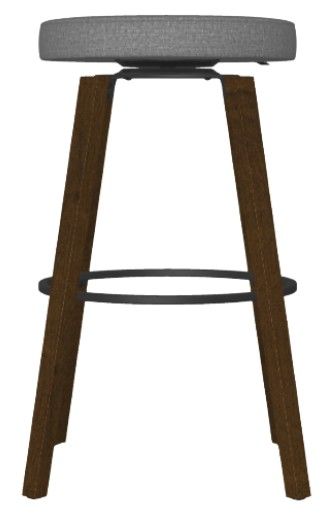 Amisco Customizable Walden Upholstered Swivel Bar Stool-3