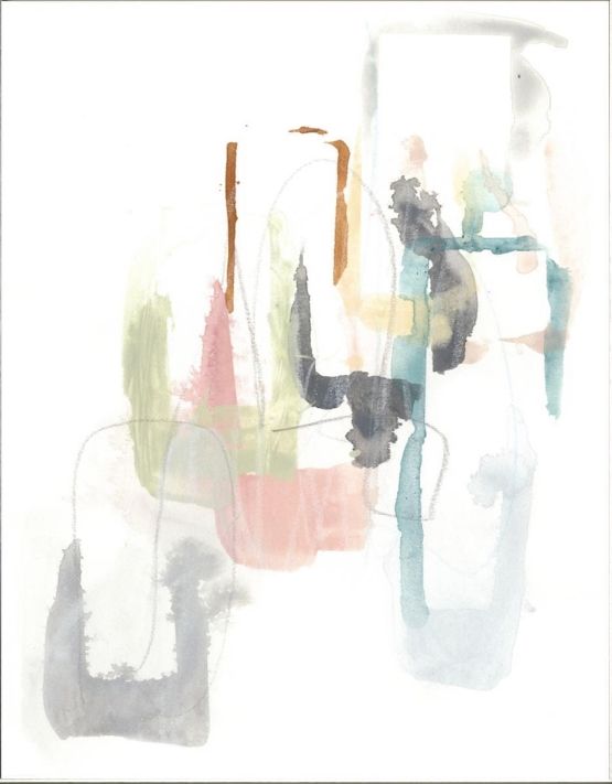 Classy Living June Erica Vess Pastel Windows II Wall Art-1