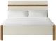 Riverside Furniture Bozeman Toasted Almond/White King Upholstered Panel Bed-2