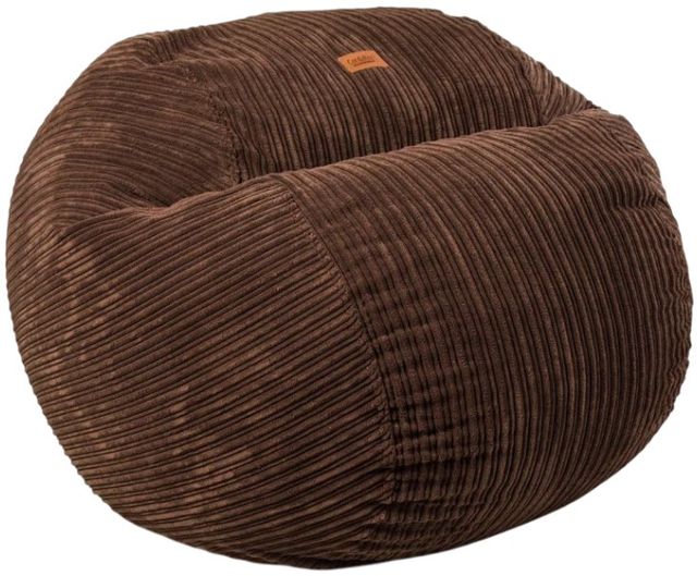 CordaRoy's® Original Espresso Terry Corduroy Queen Bean Bag Chair-0
