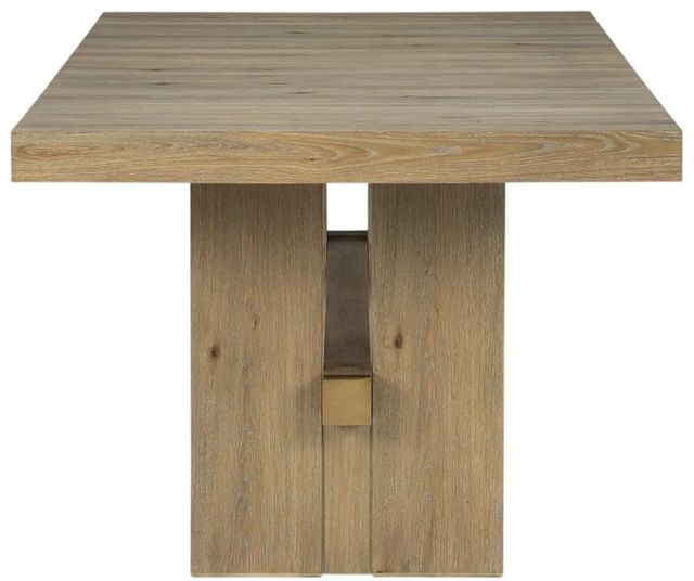 Signature Design by Ashley® Crendlin Light Brown Rectangular Dining Room Extendable Table-3