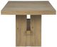 Signature Design by Ashley® Crendlin Light Brown Rectangular Dining Room Extendable Table-3