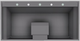 Vent-A-Hood® Designer Series 48" Gunsmoke Wall Mounted Range Hood-3