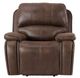 Elements International Atlantis Brown Power Recliner Chair-0
