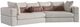 Michael Amini® Amora 2-Piece Oatmeal Sectional Sofa-0
