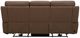 Liberty Furniture Collins York Chestnut Leather Power Reclining Sofa-5