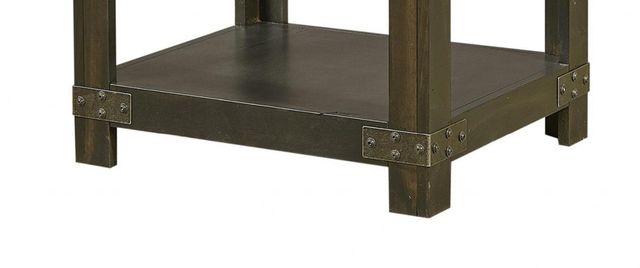 aspenhome® Industrial Ghost Black End Table-1