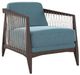 Caracole® Rope Me In Caracole Upholstery French Roast/Lagoon Chair-0