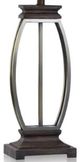 Stylecraft Halen Platinum/White Table Lamp-1