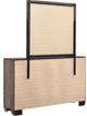 Coaster® Kauffman Washed Taupe Dresser and Mirror -3