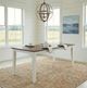 Liberty Furniture Landale Chestnut 30" Rectangular Dining Table with White Base-1