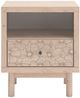 Signature Design by Ashley® Shapella Tan Nightstand-1