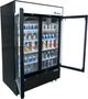 Atosa® 28.5 Cu. Ft. Black Stainless Steel Freestanding Commercial Refrigerator.-3