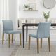 Armen Living Elyza Blue Dining Chair-1