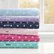 Olliix by Mi Zone SeafoamTwin Polka Dot Printed 100% Cotton Sheet Set-2