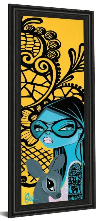 Classy Art Ink Chiffon Il By Bev Hogue Wall Art-0