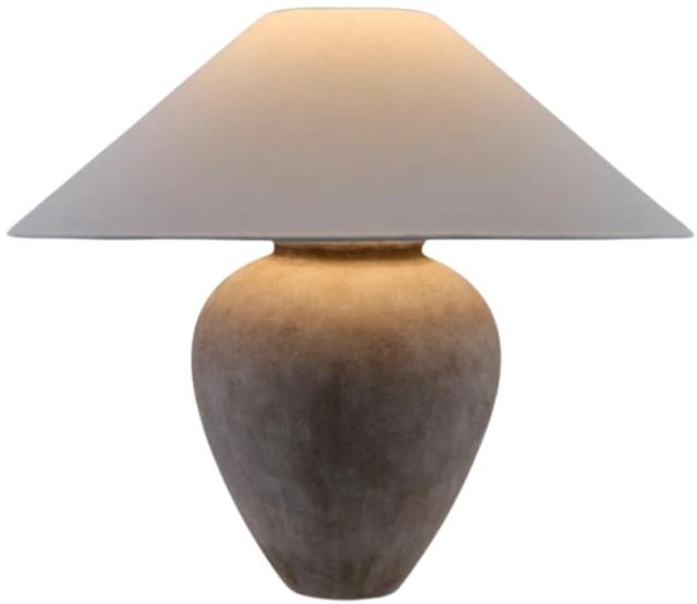 Surya Camden Ford Glazed Brown 28" Table Lamp-3