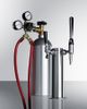 Summit® Commercial Series 5.6 Cu. Ft. Black Coffee Kegerator-4