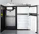 Summit® 36" Black and Stainless Steel All-In-One Kitchenette-3